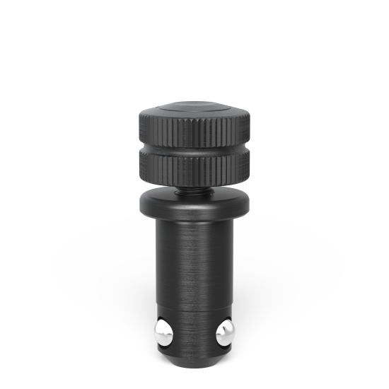 φ１６用　クイッククランピングボルト Slotなし ダブル ‐ さび止め加工済み