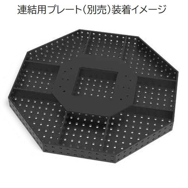 φ１６タイプ 八角定盤 サイズ幅1000×厚み50mm 溶接ロボット向けに